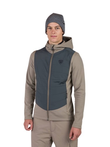 Bluza Rossignol męska Classique Hybrid Clim brązowa