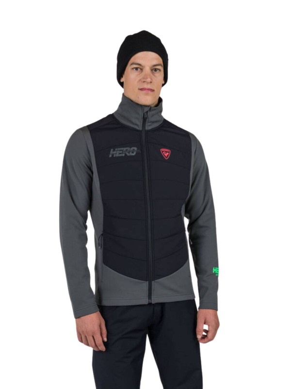 Bluza Rossignol męska New Hero Classique Hybrid Clim onyx grey