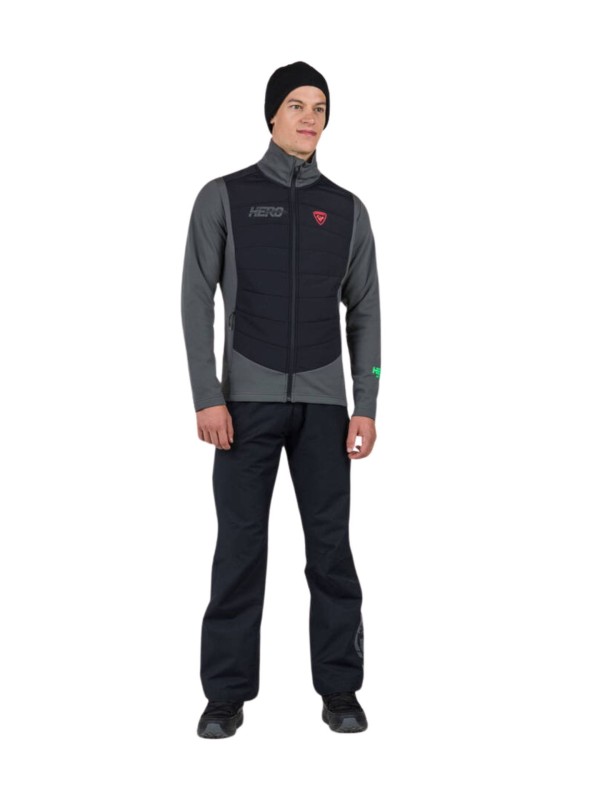 Bluza Rossignol męska New Hero Classique Hybrid Clim onyx grey