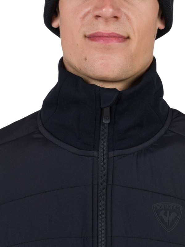 Bluza Rossignol męska Classique Hybrid Clim FZ czarna