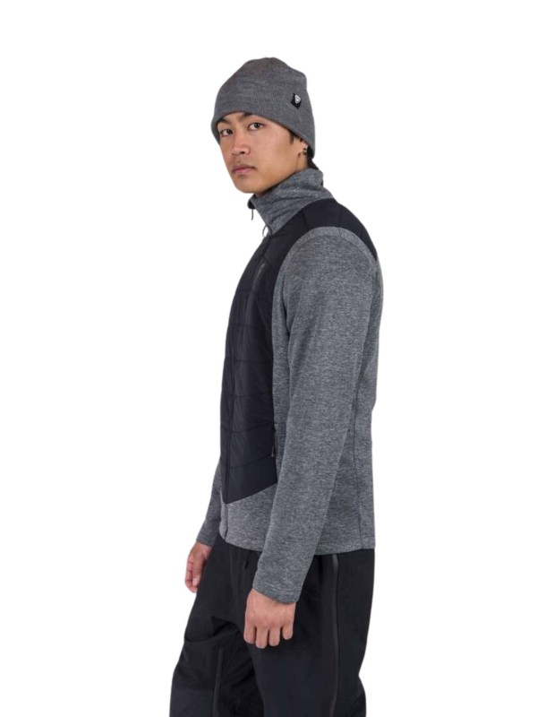 Bluza Rossignol męska Classique Hybrid Clim FZ szara