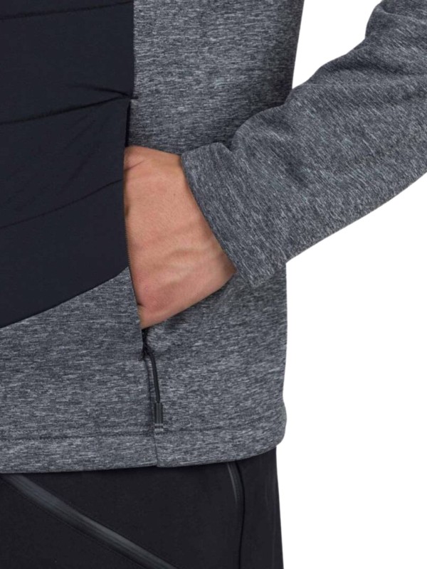 Bluza Rossignol męska Classique Hybrid Clim FZ szara