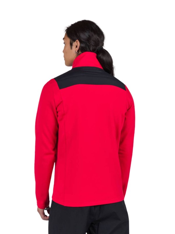 Bluza Rossignol męska Classique Hybrid Clim FZ czerwona