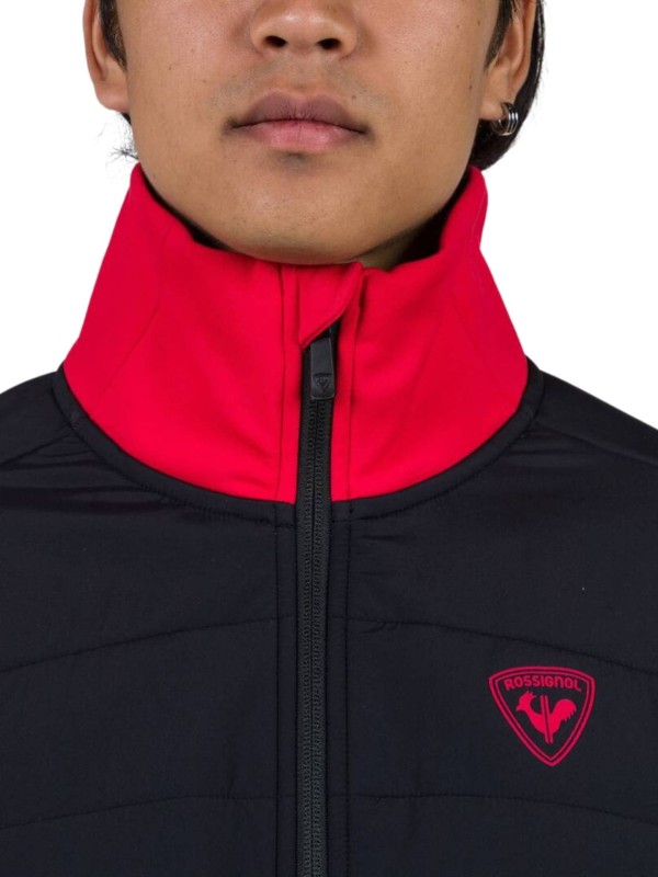 Bluza Rossignol męska Classique Hybrid Clim FZ czerwona