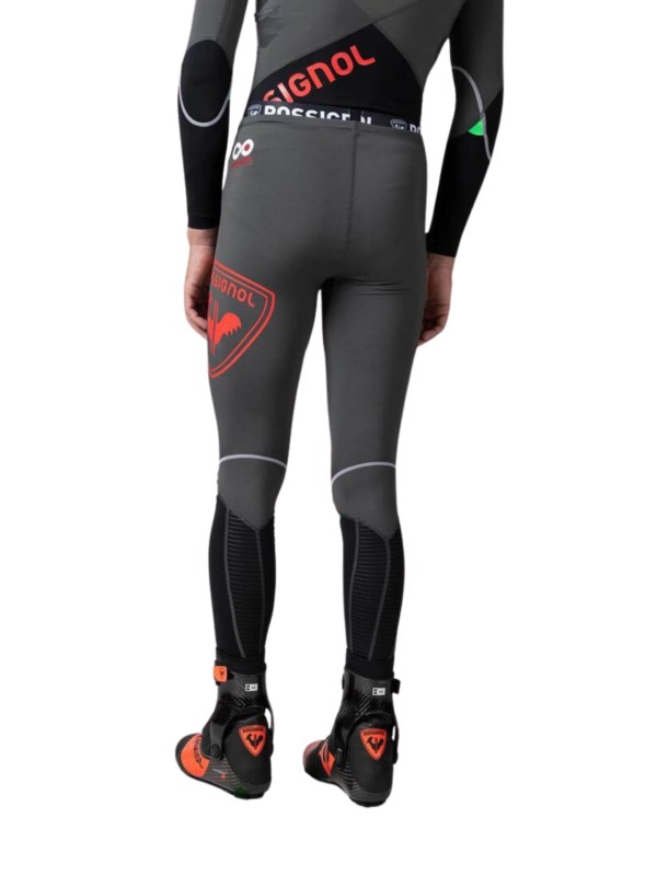 Legginsy Rossignol męskie Infini Compression Race Tights szare