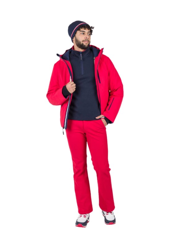 Bluza narciarska Rossignol męska Cieloalto Fleece HZ granatowa