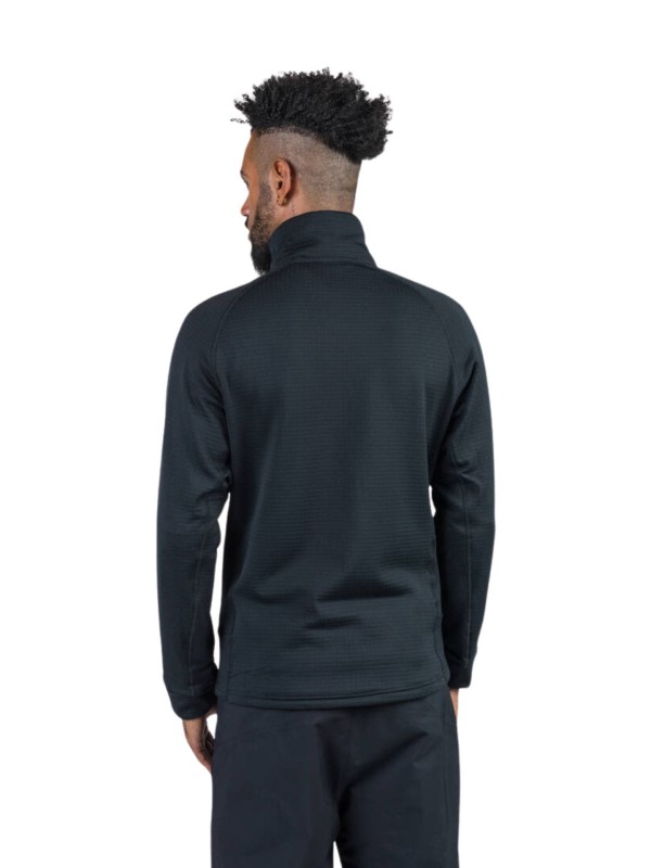 Bluza narciarska Rossignol męska Blackside Fleece FZ czarna