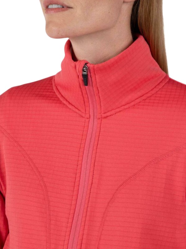 Bluza narciarska Rossignol W Blackside Fleece FZ różowa