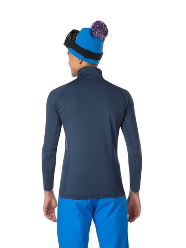 Koszulka termoaktywna Rossignol Classique 1/2 Zip granatowa