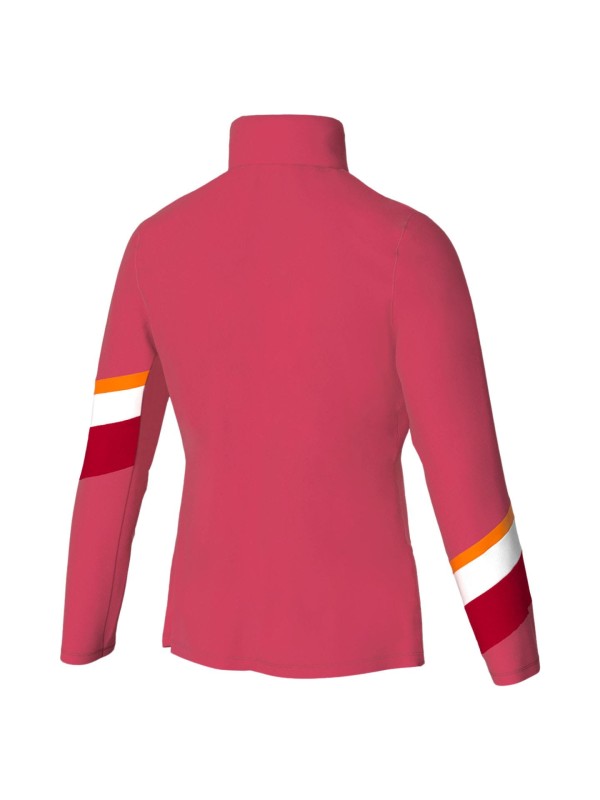 Bluza Rossignol damska W Strawpile Fleece FZ czerwona