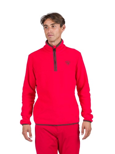 Bluza Rossignol męska Strawpile Fleece HZ czerwona