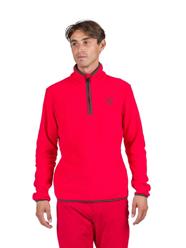 Bluza Rossignol męska Strawpile Fleece HZ czerwona