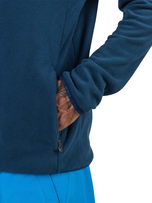 Bluza Rossignol męska Strawpile Fleece HZ granatowa