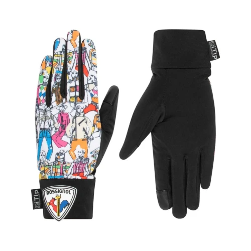 Rękawice narciarskie Rossignol JCC damskie W Sticki Inner G kolorowe