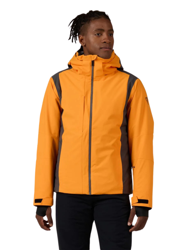 Kurtka Narciarska Rossignol męska Velika JKT pomarańczowa