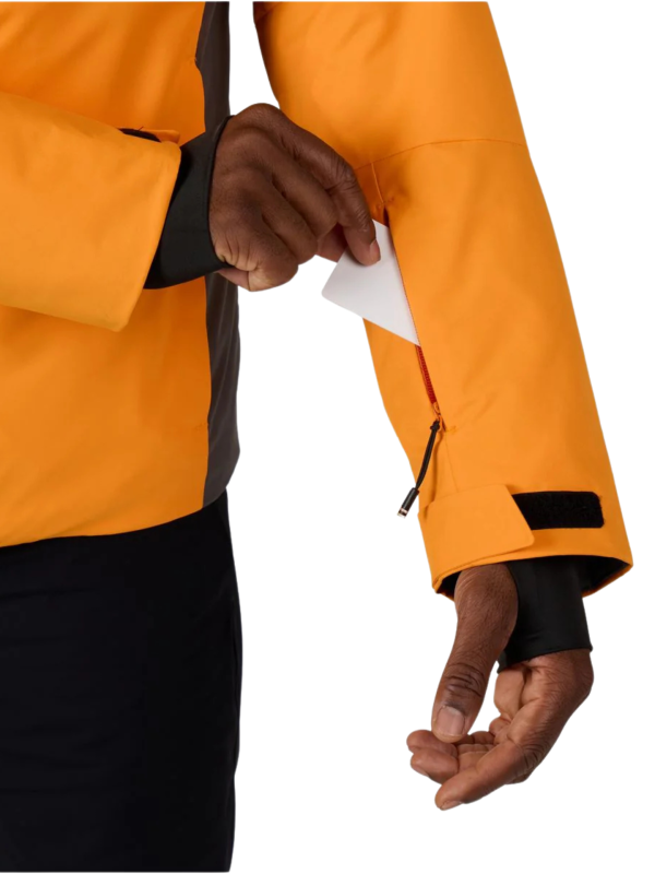 Kurtka Narciarska Rossignol męska Velika JKT pomarańczowa