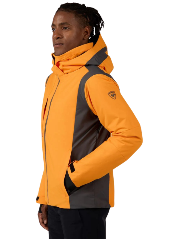 Kurtka Narciarska Rossignol męska Velika JKT pomarańczowa