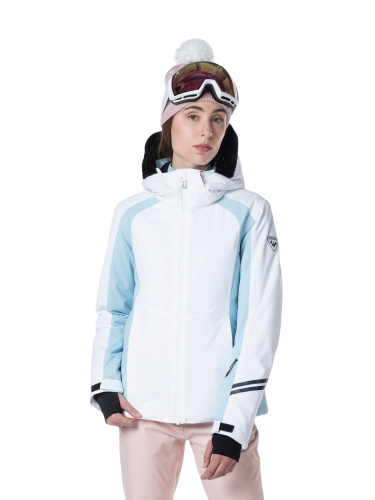 Kurtka narciarska Rossignol W Controle biała