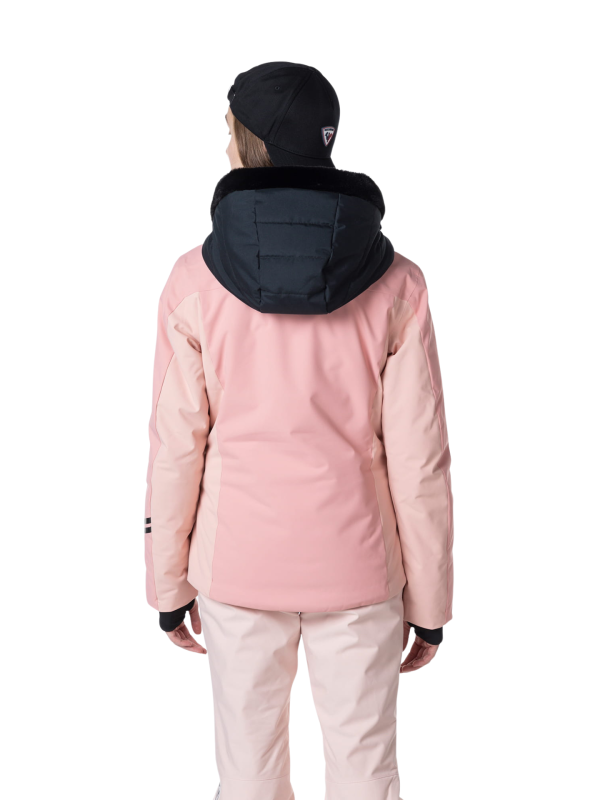 Kurtka narciarska Rossignol W Controle różowa