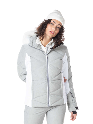 Kurtka narciarska Rossignol W Staci Heather szara