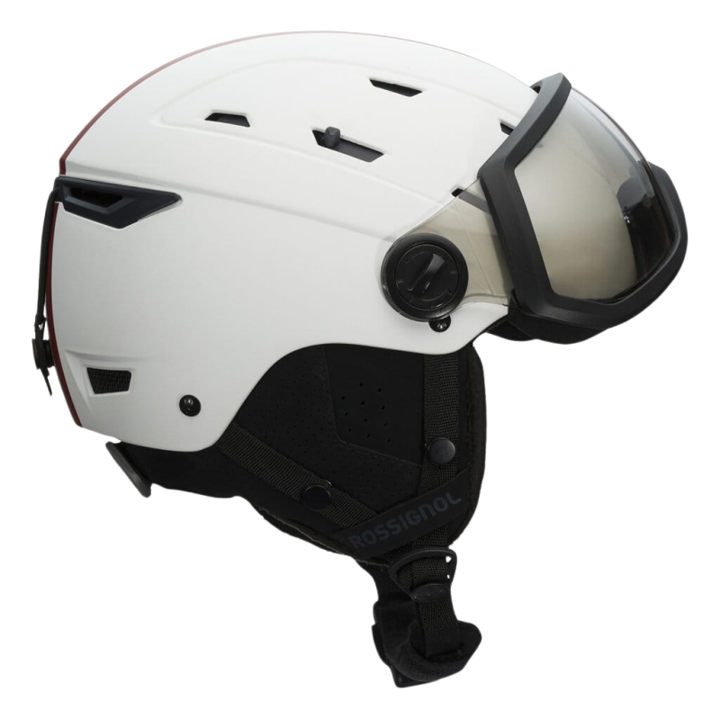 Kask Narciarski Rossignol Allspeed Visor Imp Photoch Strato biały