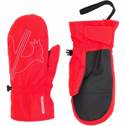 RĘKAWICE ROSSIGNOL JR ROOSTY M RED