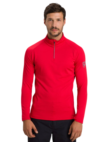 Bluza Rossignol Classique 1/2 Zip czerwona
