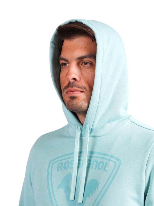 Bluza męska z kapturem Rossignol Cliffside niebieska