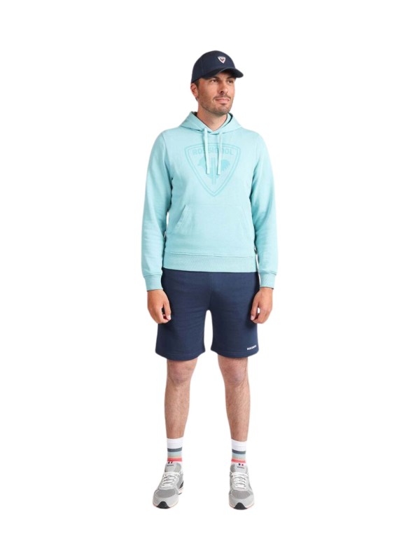 Bluza męska z kapturem Rossignol Cliffside niebieska