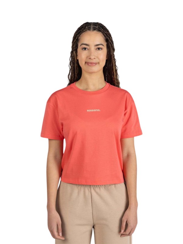 Koszulka damska Rossignol Presset różowa