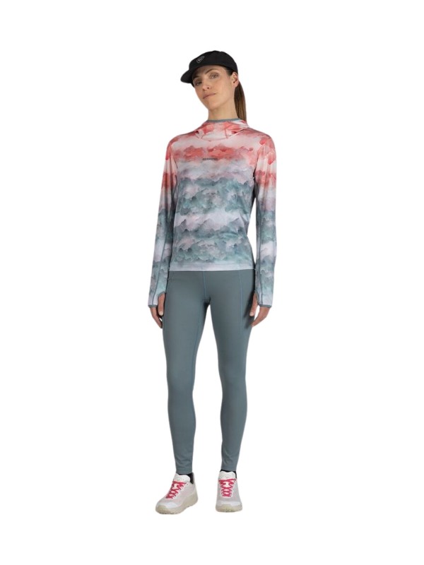 Bluza damska z kapturem Rossignol Westweg Sun kolorowa