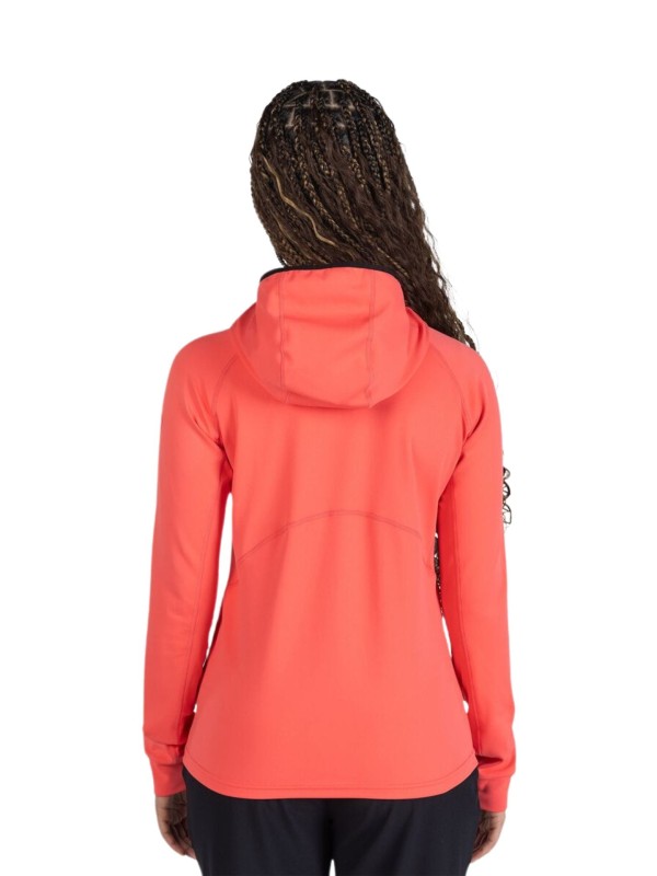 Kurtka damska z kapturem Rossignol Thin Midlayer różowy