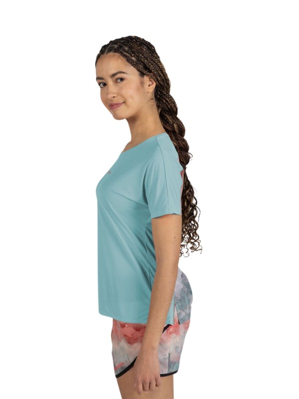 Koszulka do biegania damska Rossignol Sapa niebieska