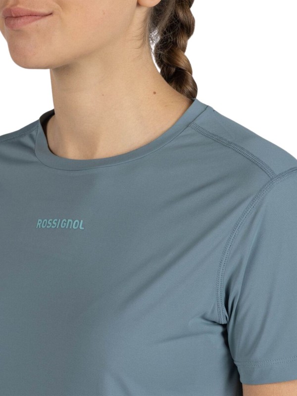 Koszulka damska Rossignol Sidelhorn niebieska