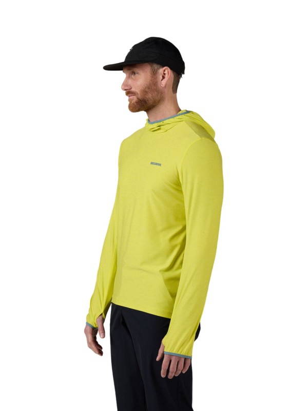 Bluza męska z kapturem Rossignol Westweg Sun żółta