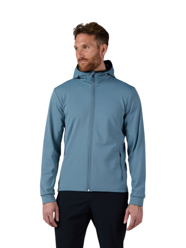 Kurtka męska z kapturem Rossignol Thin Midlayer niebieska