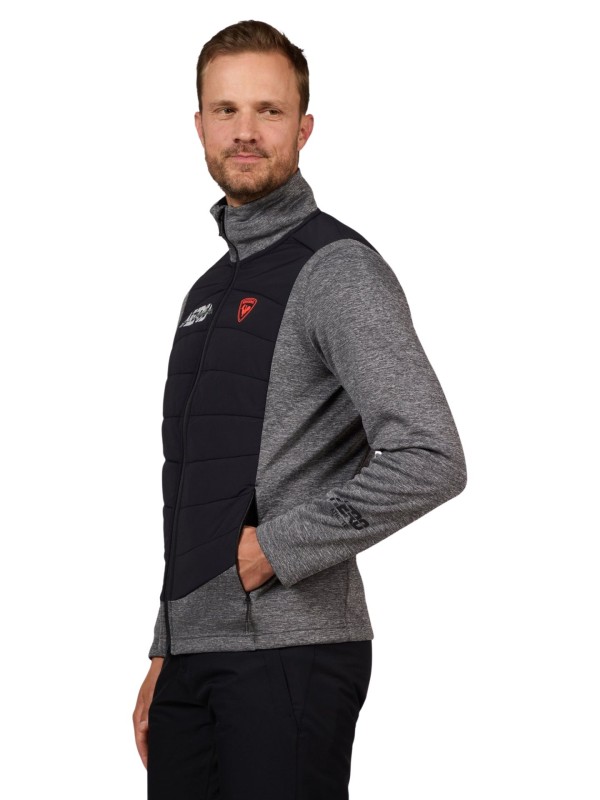 Bluza Rossignol męska New Hero Classique Hybrid Clim szara