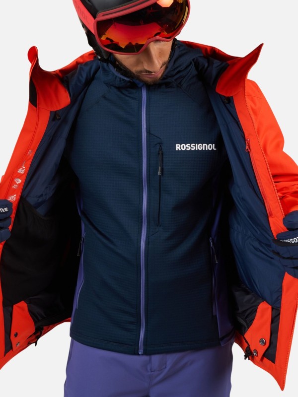 Kurtka narciarska męska Rossignol Rochrun Insulated Golden Gate
