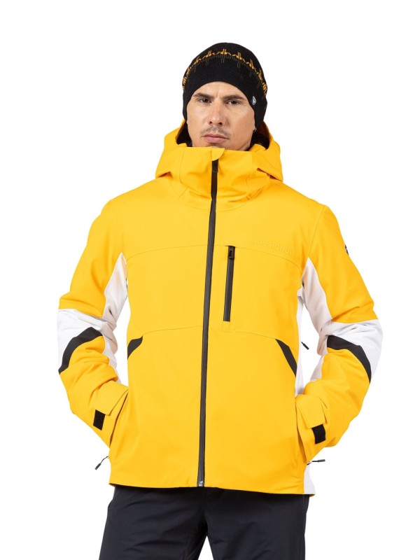 Kurtka narciarska męska Rossignol Ciastel Saffron Yellow