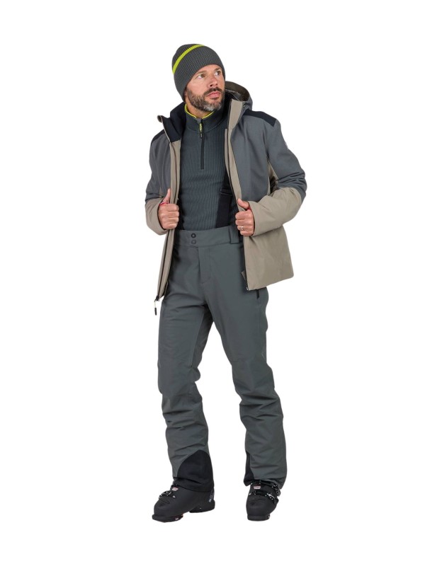 Bluza narciarska Rossignol męska Cieloalto Fleece HZ Onyx Grey