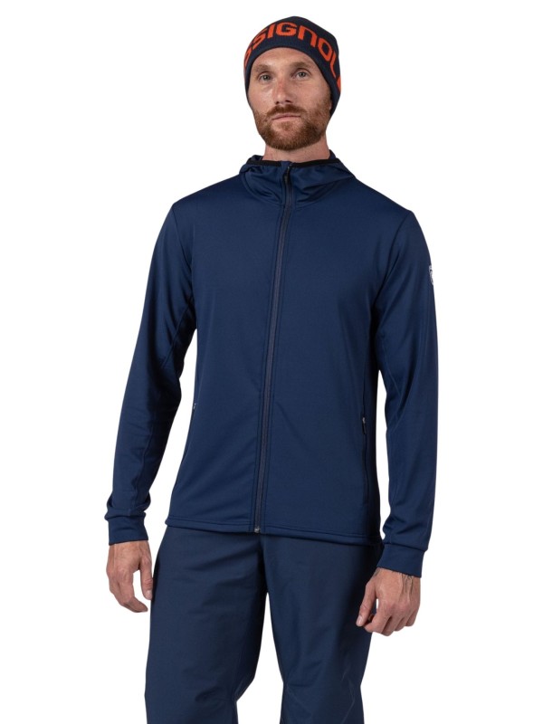 Bluza męska Rossignol Mid Layer Stretch Hoodie Dark Navy