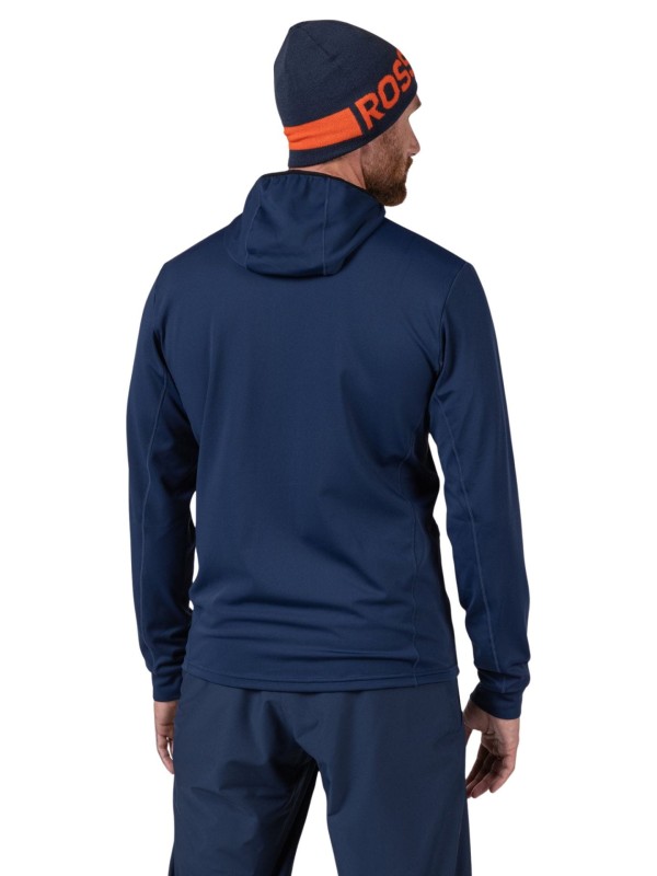 Bluza męska Rossignol Mid Layer Stretch Hoodie Dark Navy
