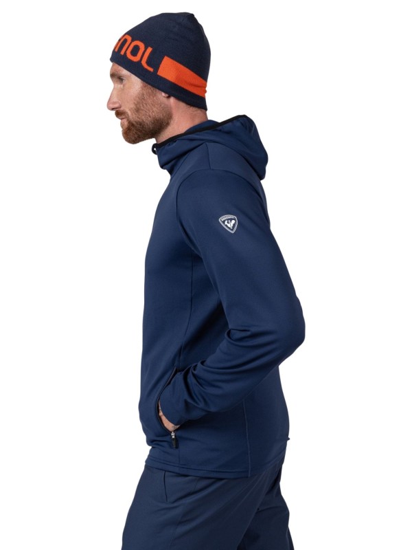 Bluza męska Rossignol Mid Layer Stretch Hoodie Dark Navy