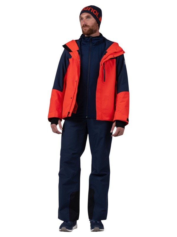 Bluza męska Rossignol Mid Layer Stretch Hoodie Dark Navy