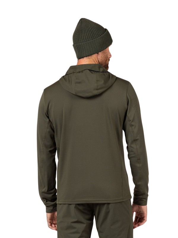 Bluza męska Rossignol Mid Layer Stretch Hoodie Olive Shadow