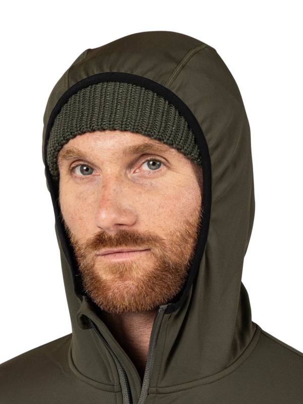 Bluza męska Rossignol Mid Layer Stretch Hoodie Olive Shadow