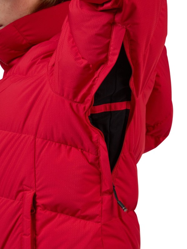 Kurtka narciarska damska Rossignol Wispile Ripstop Down Ruby Red