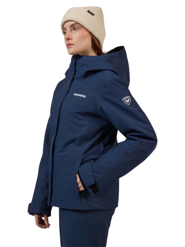 Kurtka narciarska damska Rossignol Velika Insulated Dark Navy