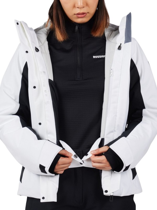 Kurtka narciarska damska Rossignol Velika Insulated White
