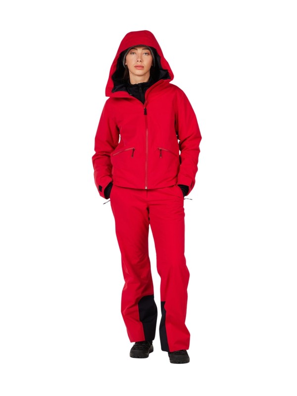Kurtka narciarska damska Rossignol Rochrun Insulated Ruby Red